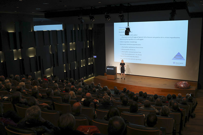 Vel sóttur fræðslufundur um greiðslur úr lífeyrissparnaði - mynd