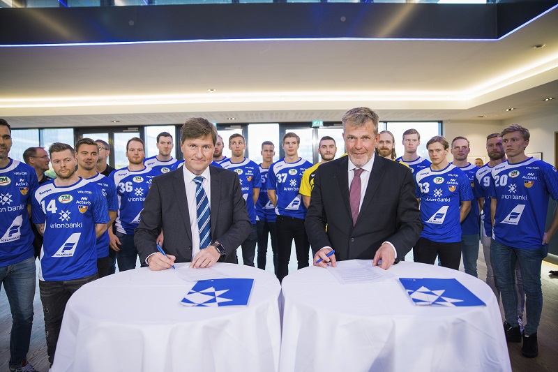 Arion banki styður áfram við íslenskan handknattleik - mynd