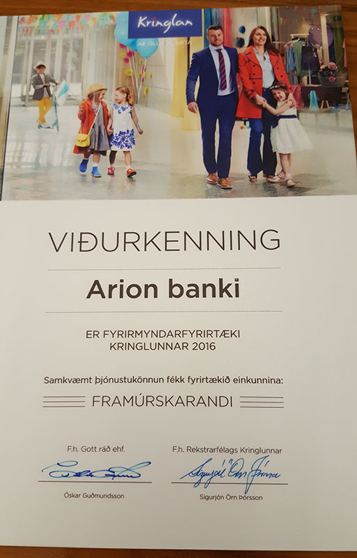 Kringluútibúið er framúrskarandi annað árið í röð - mynd