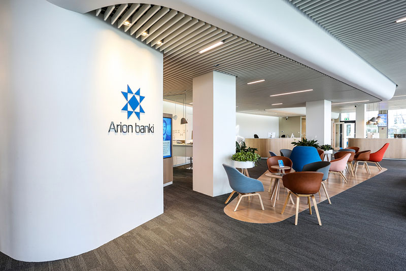 Arion banki hefur starfsemi á Keflavíkurflugvelli - mynd