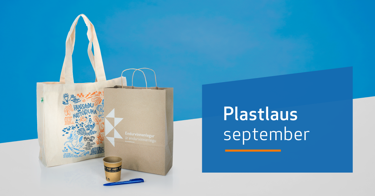 Getur þú verið #plastlaus í september? - mynd