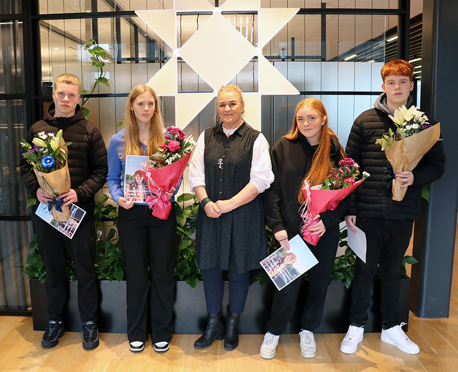 Vinningshafar í sumarlaunaleik Arion 2022 - mynd