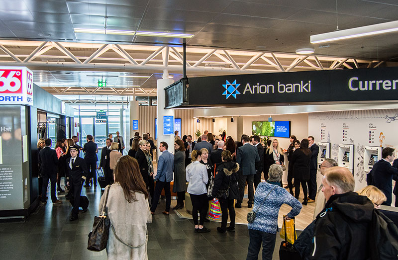 Opnun á Keflavíkurflugvelli - mynd