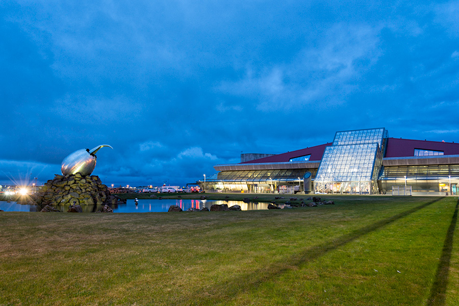 Arion banki hefur lokið störfum á Keflavíkurflugvelli - mynd