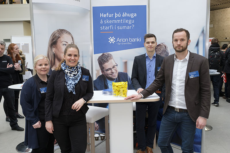 Áhugasamir nemendur á Framadögum - mynd