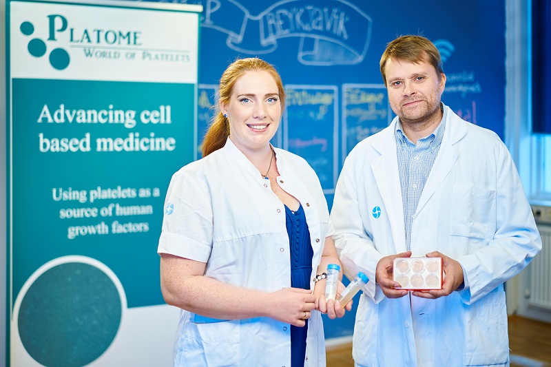 Platome líftækni tók þátt í Startup Reykjavik 2016 - mynd