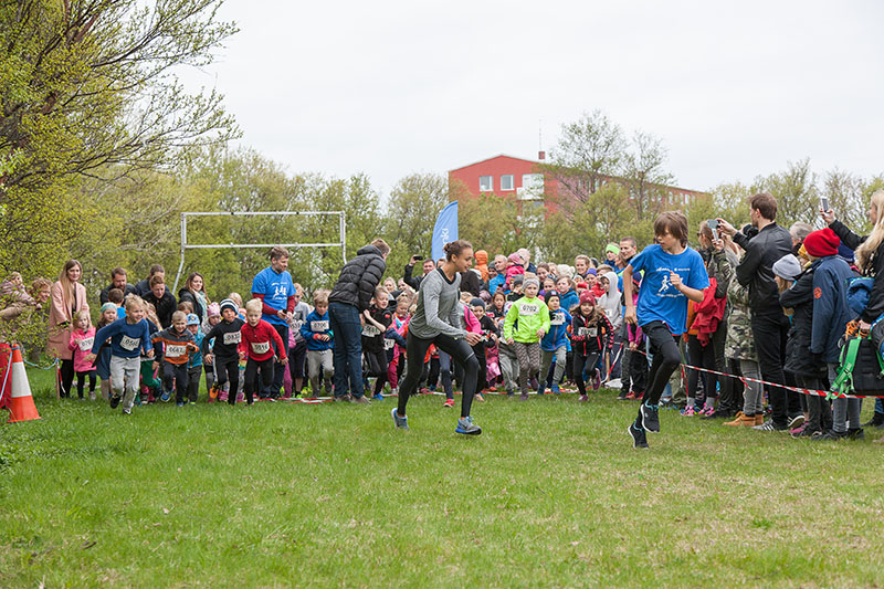 Barnahlaup Melabúðarinnar og Arion banka - mynd