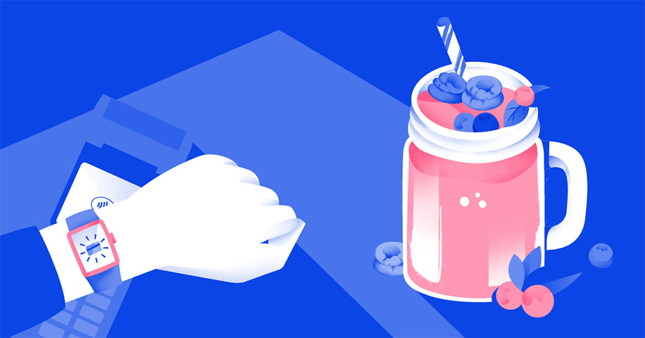 Nú getur þú borgað með Garmin og Fitbit - mynd