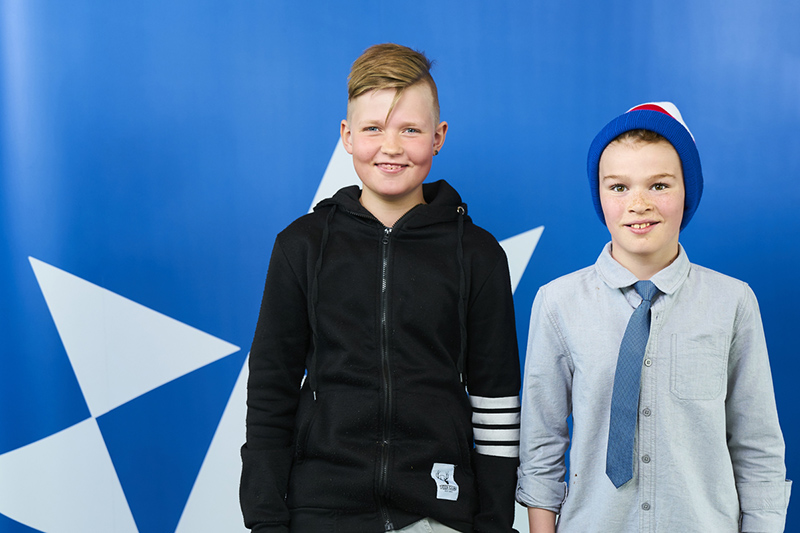 Ástmar Kristinsson og Sigurjón Dagur Júlíusson - mynd