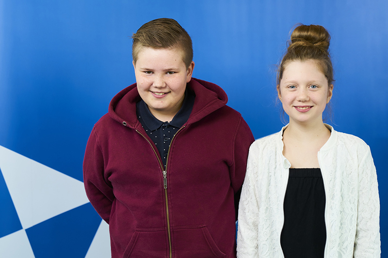 Magnús Máni og María Sif Óskarsdóttir - mynd