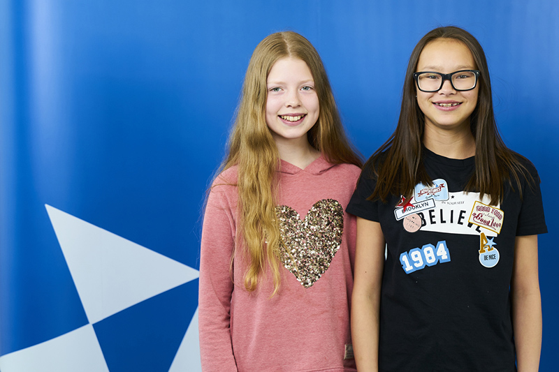 Mónika Andijandi og Guðrún Erlendsdóttir - mynd