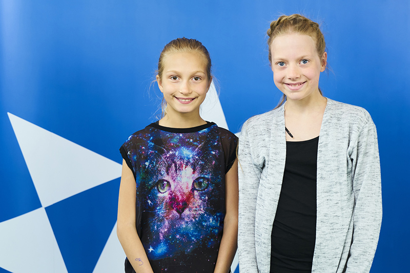 Brynja Dröfn Ásgeirsdóttir og Birgitta Dís Maríudóttir - mynd