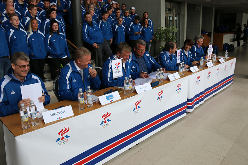 Arion banki hluti af nýrri Ólympíufjölskyldu ÍSÍ - mynd