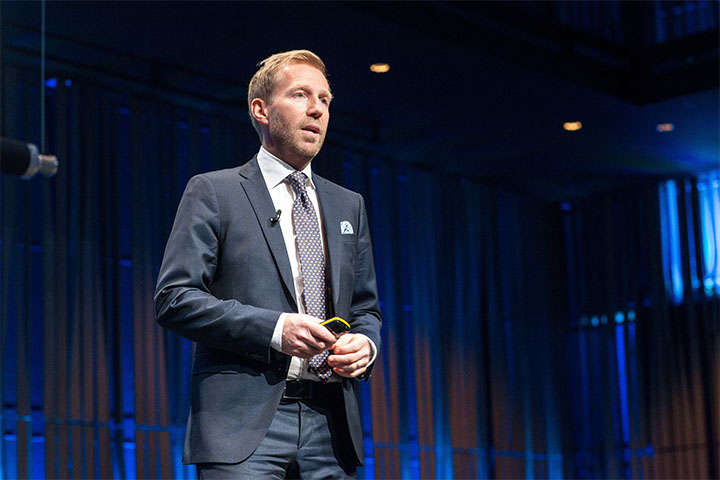 Benedikt Gíslason, bankastjóri Arion banka (Mynd fengin af vef Samtaka atvinnulífsins) - mynd