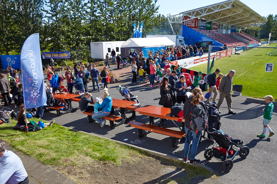 Búist við 2.300 þátttakendum á Arion banka mótinu í Víkinni um helgina - mynd